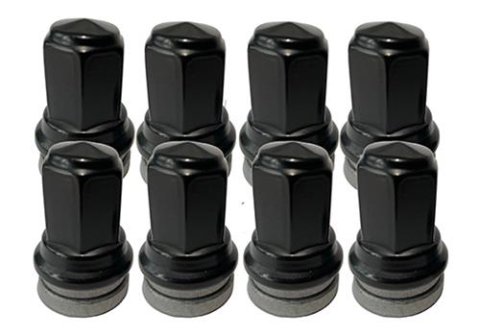 Ford Racing M14 x 1.5 Black Lug Nut - Set of 8