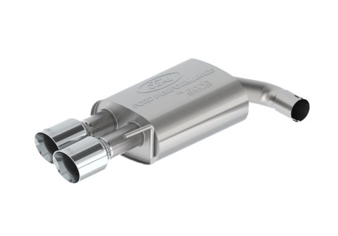 Ford Racing 2024 Mustang 5.0L Touring Non-Active Cat-Back Exhaust w/GT Valance - Chrome Tip