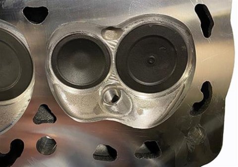 Ford Racing 7.3L Left Hand CNC Ported Cylinder Head
