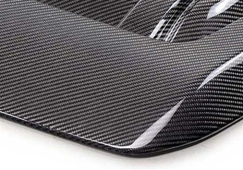 Ford Racing 22-24 Ford Bronco Raptor Carbon Fiber Hood Vent - Gloss Finish