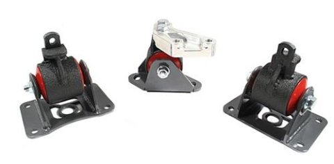 Innovative 04-08 Acura TL J-Series Black Steel Mounts 95A Bushings
