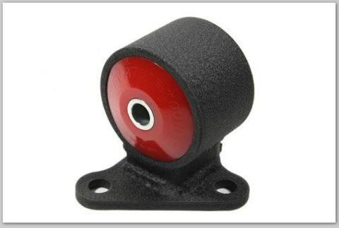 Innovative 98-02 Honda Accord F/H-Series Black Steel 60A Bushing Front Mount / F&H Series Trans