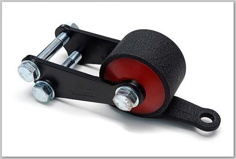 Innovative 88-91 Civic / CRX B-Series Black Steel 85A Bushing Front Mount for B-Series Cable Trans
