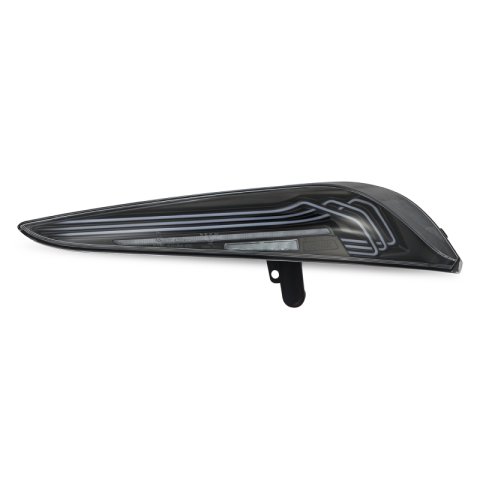 AlphaRex 20-24 Toyota Supra LUXX-Series Laser Style LED Tail Lights Black