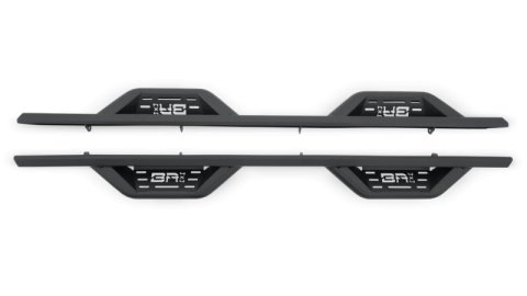 Body Armor 4x4 07-19 Chevrolet Silverado 2500/3500 Crew Cab Ambush Side Steps - Black