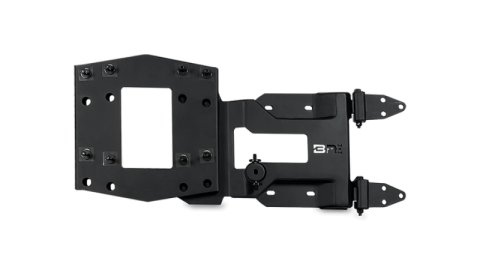 Body Armor 4x4 18-22 Jeep Wrangler JL Reinforced Tire Carrier - Black