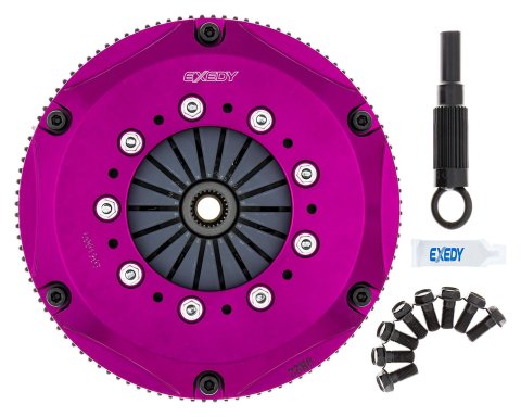 Exedy 1999-2002 Nissan Silvia L4 Hyper Twin Cerametallic Clutch Sprung Center Disc