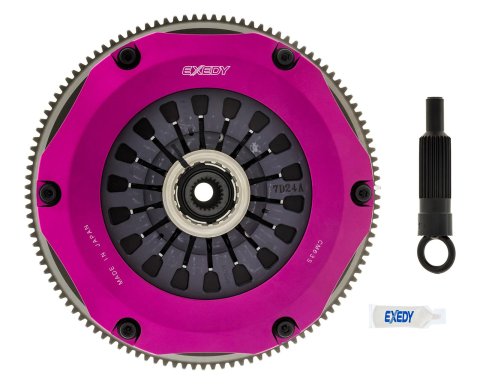 Exedy 96-06 Mitsubishi Evo 4-9 4G63T 2.0L Twin-Organic Stage 5 Clutch Kit (RACING USE ONLY)