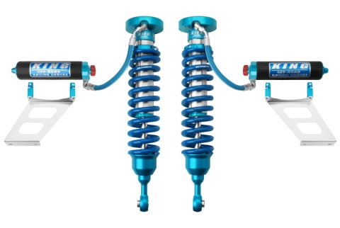 King Shocks 2007+ Toyota Tundra 2.5 Dia Front Coilover w/Remote Reservoir w/Adjuster (Pair)