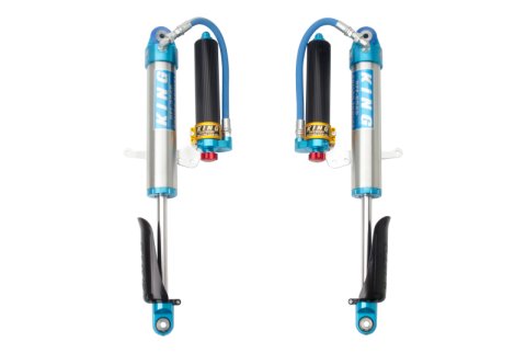 King Shocks 2018+ Jeep Wrangler JL Front 2.5 Dia Remote Res Shock for 6in Lift w/Adjuster (Pair)