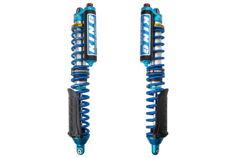 King Shocks 2017+ Maverick X3 X DS 64in Front 2.5 Dia Piggy Res Coilover w/ Adj & Finned Res