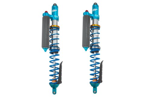 King Shocks 2022+ POLARIS RZR PRO R 3.0 Rear Coilover Finned Reservoir Shock w/2.5 Adjuster -Single