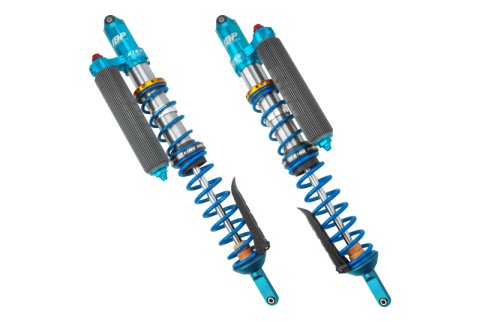 King Shocks Can Am Maverick R 3.0 Rear Coilover w/ Adj & Finned Res. Mid-Port Swivel