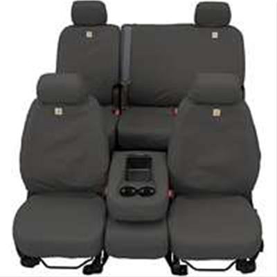 Covercraft 17-18 Ford F-250 Carhartt SeatSaver Custom Second Row Seat Covers - Gravel