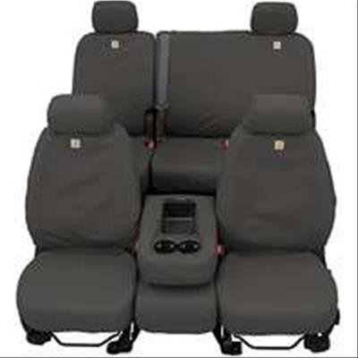 Covercraft 17-18 Ford F-250 Carhartt SeatSaver Custom Second Row Seat Covers - Gravel