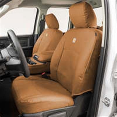 Covercraft 15-20 Chevrolet Suburban Carhartt PrecisionFit Custom Second Row Seat Covers - Gravel