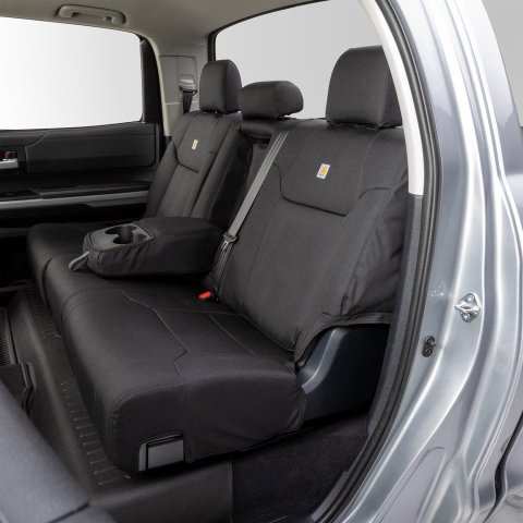 Covercraft 21-24 Ford Expedition Carhartt Super Dux PrecisionFit Second Row Seat Covers - Blk