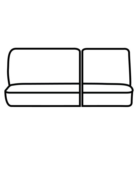 Covercraft 14-18 Subaru Forester Polycotton SeatSaver Custom Second Row Seat Covers - Charcoal