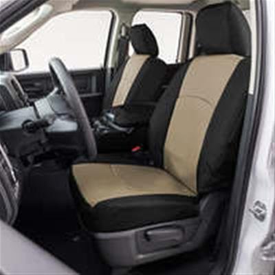 Covercraft 16-24 Nissan Titan Endura PrecisionFit Custom Front Row Seat Covers - Blue/Black
