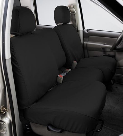Covercraft 17-23 GMC Acadia Polycotton SeatSaver Custom Third Row Seat Covers - Charcoal