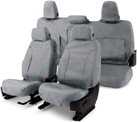 Covercraft 21-23 Chevrolet Equinox/GMC Waterproof Polyester SeatSaver Second Row Seat Covers - Grey