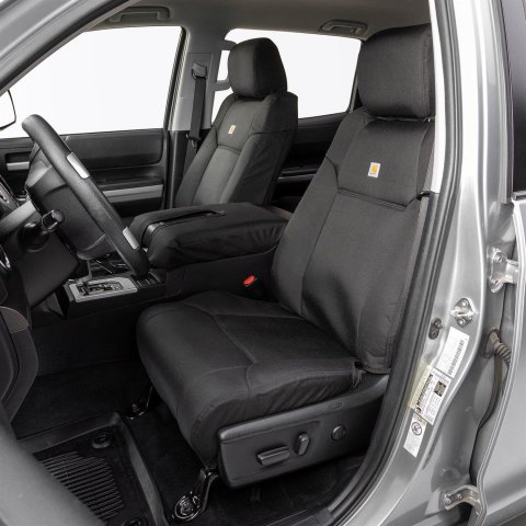 Covercraft 20-24 Toyota Highlander Endura PrecisionFit Custom Front Row Seat Covers - Blue/Black