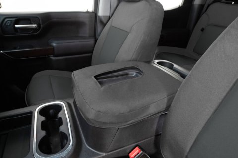 Covercraft 21-24 Chevrolet Equinox/GMC Endura PrecisionFit Second Row Seat Covers - Silver/Charcoal
