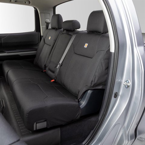 Covercraft 21-24 Ford F150 Endura PrecisionFit Custom Front Row Seat Covers - Charcoal/Silver