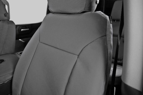 Covercraft 16-24 Chevrolet Malibu Endura PrecisionFit Custom Second Row Seat Covers - Silver/Silver