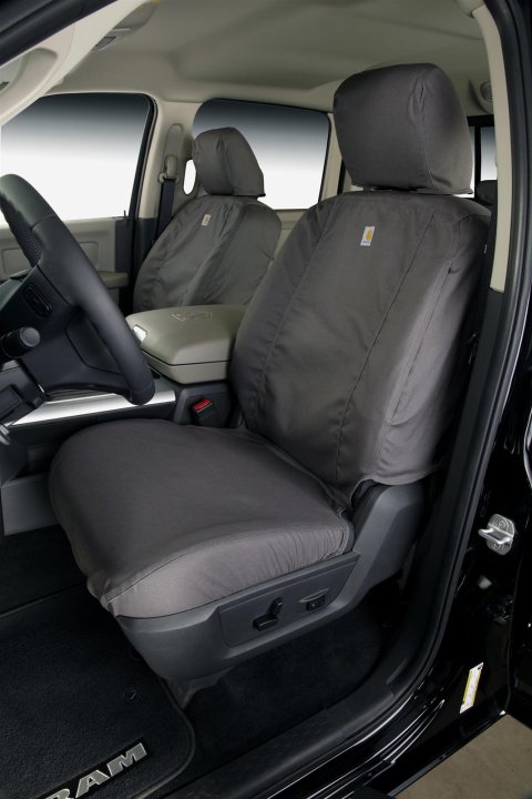 Covercraft 16-17 Chevrolet Equinox Carhartt SeatSaver Custom Front Row Seat Covers - Gravel