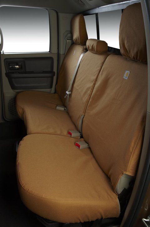 Covercraft 14-17 Subaru XV Carhartt SeatSaver Custom Second Row Seat Covers - Brown