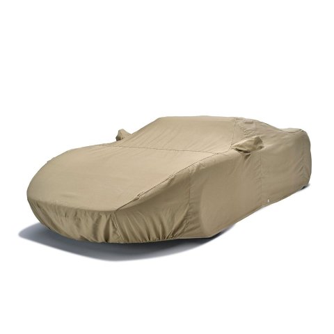 Covercraft 20-24 Chevrolet Corvette Coupe/Conv. Custom Tan Flannel Car Cover - Tan