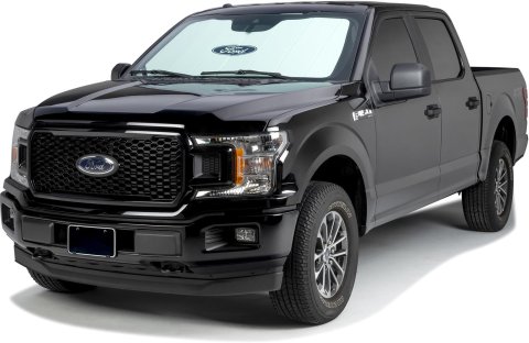 Covercraft UVS100 Premier Series Custom Sunscreen with Ford Blue Oval logo
