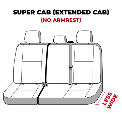 Covercraft Endura Waterproof Polyester SeatSaver Custom Second Row Seat Covers