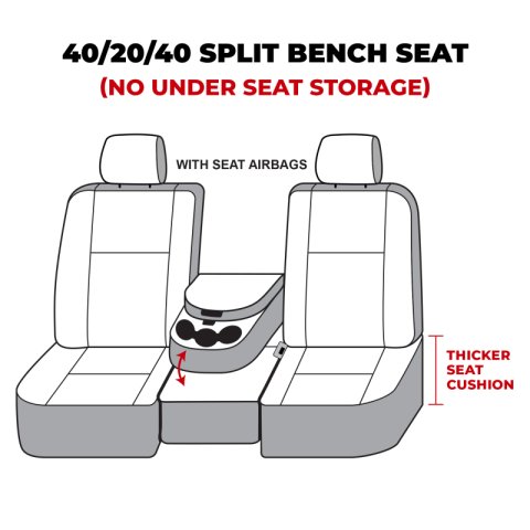 Covercraft Endura Waterproof Polyester SeatSaver Custom Front Row Seat Covers