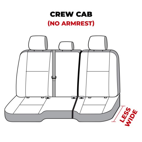 Covercraft Endura Waterproof Polyester SeatSaver Custom Second Row Seat Covers