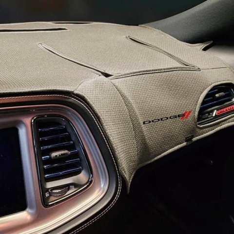 Covercraft 06-07 Charger - w/o Climate Sensor Limited Edition Custom Dash Cover with Dodge Logo