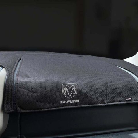 Covercraft 19-24 Dodge Ram 1500 Not Classic w/o Heads Up Display Limited Edition Dash Cover w Logo