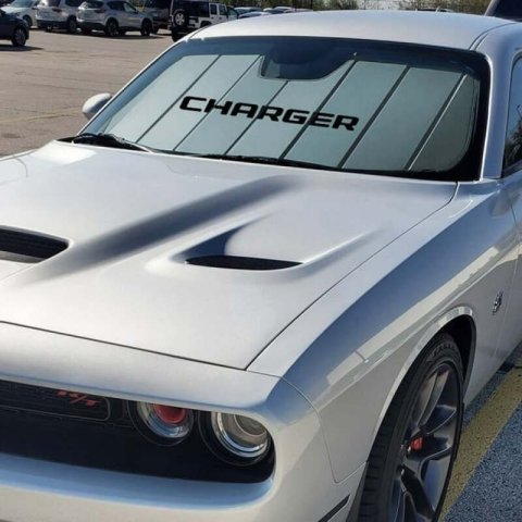 Covercraft 11-23 Dodge Charger w/MCO UVS100 Custom Sunscreen with Dodge Charger logo