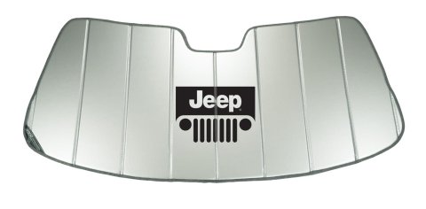 Covercraft 22-24 Jeep Grand Cherokee UVS100 Custom Sunscreen with Jeep Grill logo