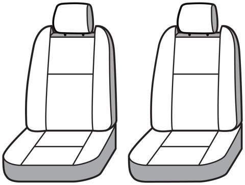 Covercraft- 2024+ Toyota Corolla Endura Waterproof Front Bucket Seat Covers