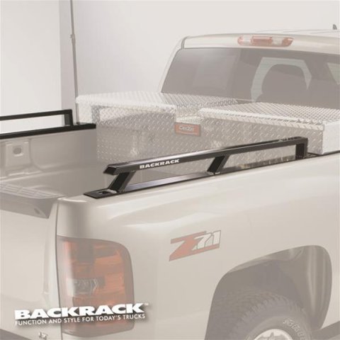 BACKRACK Truck Bed Side Rails 65520TB Chevy GMC, Rails, 6.5 ft. Bed, Black, Pair