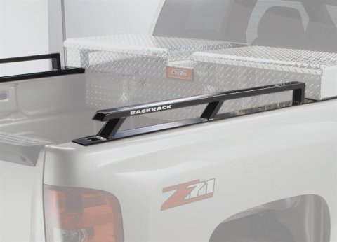 BackRack 17-23 Silverado/Sierra 1500 6.5ft Bed Siderails - Toolbox 21in