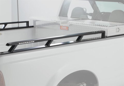 BackRack 2017+ Superduty Aluminum 8ft Bed Siderails - Toolbox 21in