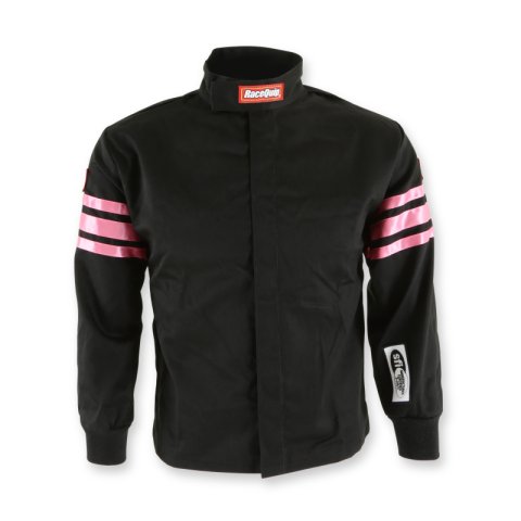 RaceQuip Pink Trim SFI-1 JR. Jacket - KLarge