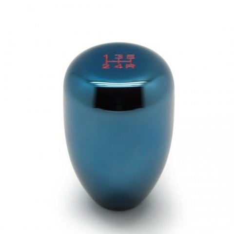 BLOX Racing Limited Series 6-Speed Billet Shift Knob - Electric Blue 10x1.25mm