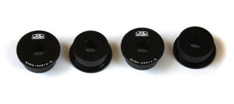 BLOX Racing Honda S2000 Steering Rack Rigid Bushing Kit - Black