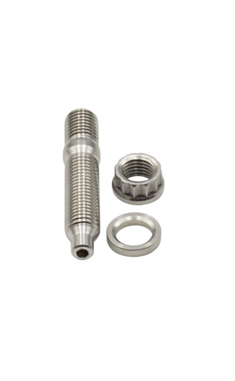 BLOX Racing M10x1.25x55mm Single Piece Stainless Steel Manifold Stud