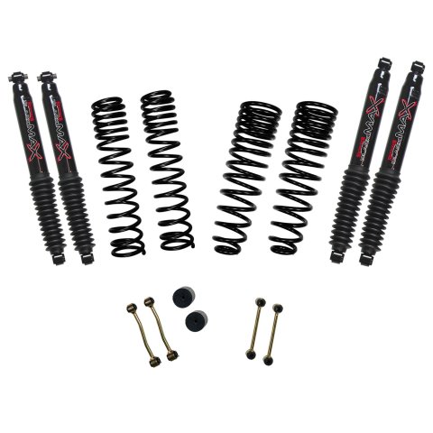Skyjacker 2.5in GLAD DSL NR DR/LT Black MAX