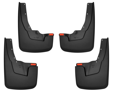 Husky Liners 19-22 RAM 1500 w/ OEM Fender Flares Custom-Molded Front & Rear Mud Guards